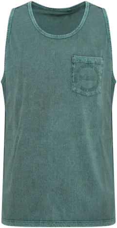 Blend miesten hihaton t-paita rintataskulla - Bistro Green - 1