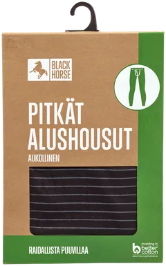 Black Horse miesten pitkät alushousut Rami I129 - BLACK - 3