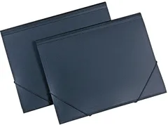 Foldermate Black kulmalukkokansio A4 musta - 1