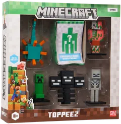 Minecraft hahmo 3D 6 cm 6 kpl deluxe - 5