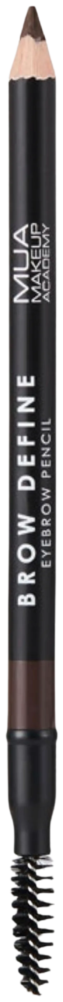 MUA Make Up Academy Brow Define Eyebrow Pencil 1,2 g Dark Brown kulmakynä - 1