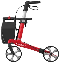 Rehasense Rollaattori Athlon Carbon 55 cm, punainen - 5