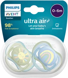 Philips Avent Ultra Air tutti 0-6kk SCF085/30 2 kpl - 2