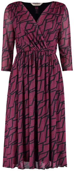 Zabaione naisten mekko Sonia KY-PR151-0241 - D4501 navy hot pink - 1