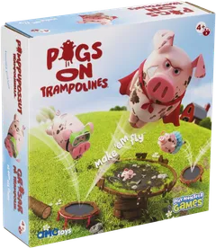 Games Pigs on Trampolines peli - 1