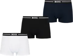 Hugo Boss miesten bokserit 50483646 3-pack - Black/Wht - 1