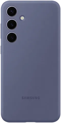 Samsung S24+ silikonisuoja violetti - 1