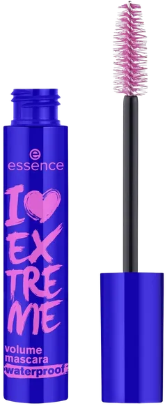 essence I LOVE EXTREME volume mascara waterproof vedenkestävä ripsiväri 12 ml - 1