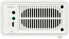 Sangean radio bluetooth kaiuttimella Genuine Mini (WR-7) valkoinen - 2