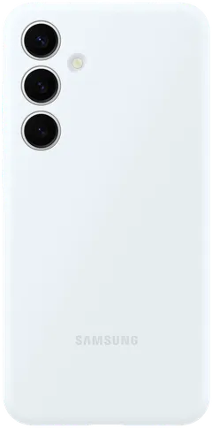 Samsung S24+ silikonisuoja valkoinen - 1