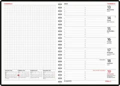 Taskukalenteri Unika mini, musta - 2