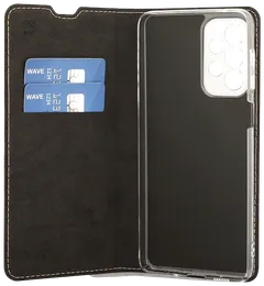 Wave Book Case, Samsung Galaxy A33 5G, Ruusukulta - 3