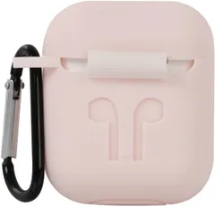 Wave Silikonikuori, Apple AirPods (1. ja 2. sukupolvi), Vaaleanpunainen - 5