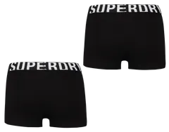 Superdry miesten bokserit Dual M3110345A 2-pack - Blk/Blk - 2