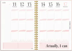 Burde Vuosikalenteri 2025 Life Planner Pink - 3