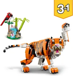 LEGO® Creator 31129 3in1 Majesteettinen tiikeri - 2