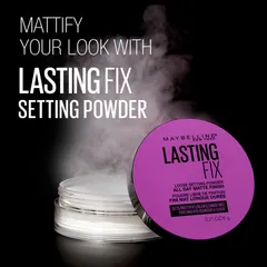 Maybelline New York Lasting Fix Loose Setting Powder All Day Matte Finish -irtopuuteri 6g - 4