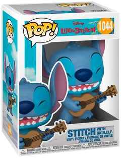 FUNKO POP! Vinyylihahmo: Lilo & Stitch - Stitch ja ukulele - 1