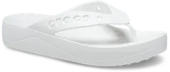 Crocs naisten sandaali Baya Platform Flip - WHITE - 3