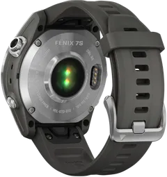 Garmin Fenix 7S hopea/harmaa multisport GPS kello - 7