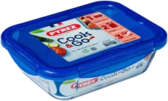 Pyrex Cook & Go lasivuoka ja kansi 1,9 l 25 x 19 cm - 1