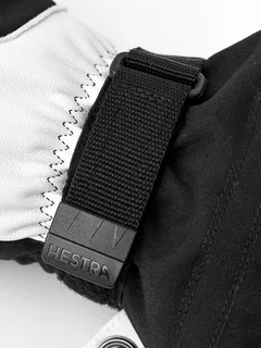 Hestra unisex rukkaset Army Leather Heli Ski Mitt - BLACK - 4