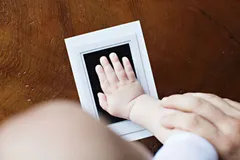 Pearhead vauvan jalan ja käden mustetaulu väri musta Clean Touch - 3