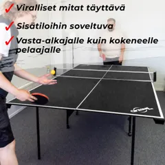 Prosport Pingispöytä Official, Black Edition - 7