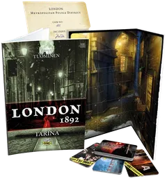 Tactic lautapeli Crime Scene London 1892 - 2