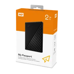 WD My Passport ulkoinen kiintolevy 2TB portable USB3.0 USB2.0 - 1