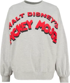 Disney naisten collegepusero I969867 - GREY CHINE LIGHT - 1