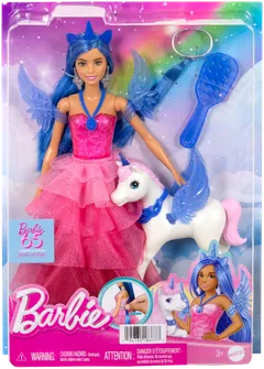 Barbie Sapphire -muotinukke ja yksisarvinen - 1