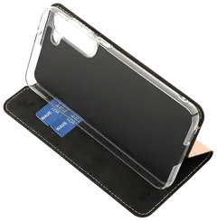 Wave Book Case, Samsung Galaxy S23+ 5G, Ruusukulta - 5