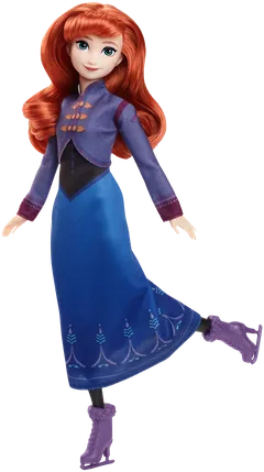 Disney Frozen Anna -luistelijanukke - 1