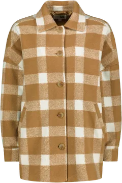 WKLY. naisten takki 225W342407 - Beige Check - 1