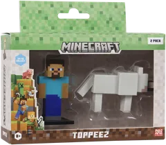 Minecraft hahmo 3D 6 cm 2 kpl - 1