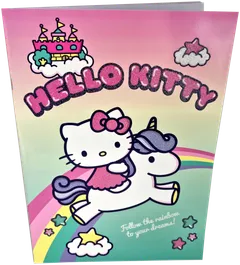 Hello Kitty värityskirja, 4 erilaista kansivaihtoehtoa, sis. 32 väritettävää sivua - 2