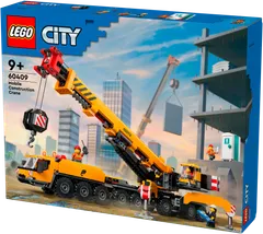 LEGO City Big Vehicles 60409 Keltainen ajettava rakennusnosturi - 3