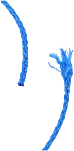 Piippo Palmikoitu propeeniköysi 4mm, sininen - 4
