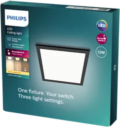 Philips Touch CL560 paneelivalaisin musta SceneSwitch 12W 27K - 2