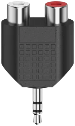 Hama Audiosovite, 1 x 3,5 mm uros - 2 x RCA naaras - 1