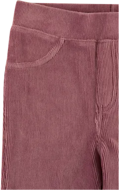 TEX BABY lasten samettileggingsit I968255 - MAUVE DARK - 3