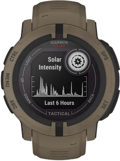Garmin Instinct 2 solar taktinen versio multisport GPS kello, ruskea - 2