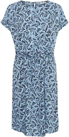 B.young naisten mekko Bymmjoella O neck - Vista Blue Stencil Mix - 1