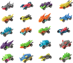 Teamsterz pikkuajoneuvo Beast Machines 5-pack, erilaisia - 6