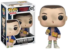 FUNKO POP! Vinyylihahmo: Stranger Things - Eleven (Eggos) w/Chase - 1