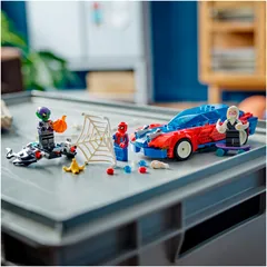 LEGO Super Heroes Marvel 76279 Spider-Manin kilpa-auto ja Venomin Vihreä Menninkäinen - 6