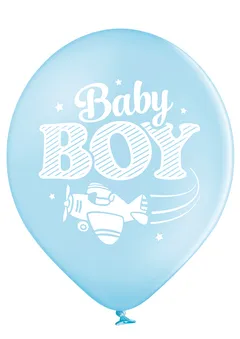Ilmapallokeskus Baby Boy ekoilmapallo 6 kpl - 3