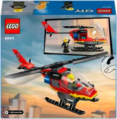 LEGO City Fire 60411 Palokunnan pelastushelikopteri - 3