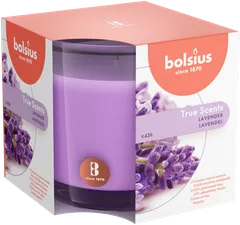 Bolsius tuoksukynttilä lasissa 95/95 lavender - 2